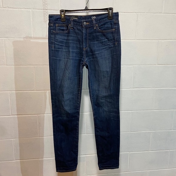 NWOT J Crew Women's Size‎ 29R Midrise Toothpick Medium Wash Jeans - Picture 2 of 7